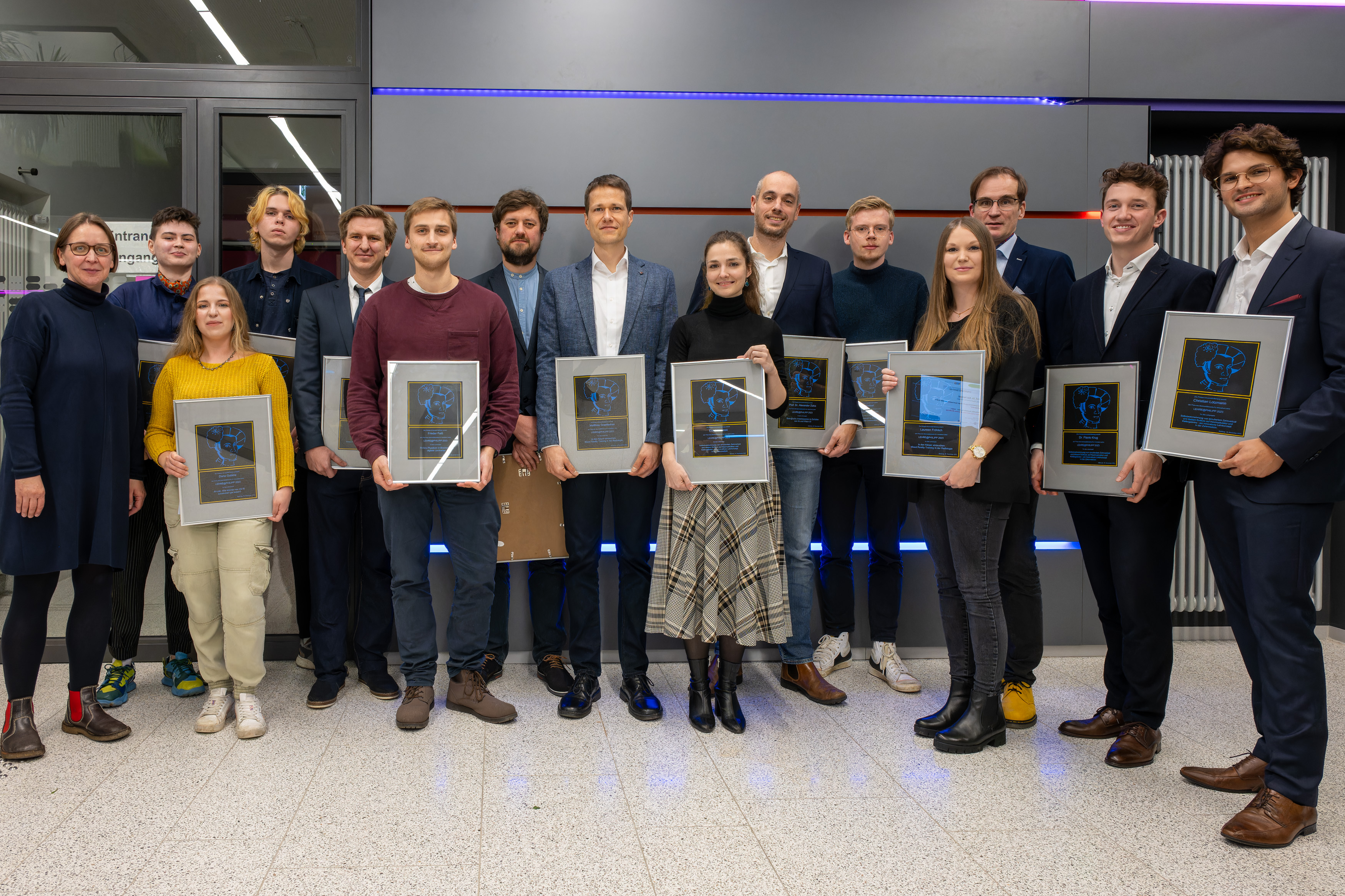 Gruppenbild Lehrpreisträger