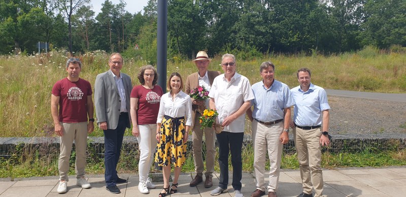 Gruppenfoto Vorstand des Unibunds mit der neuen Schatzmeisterin