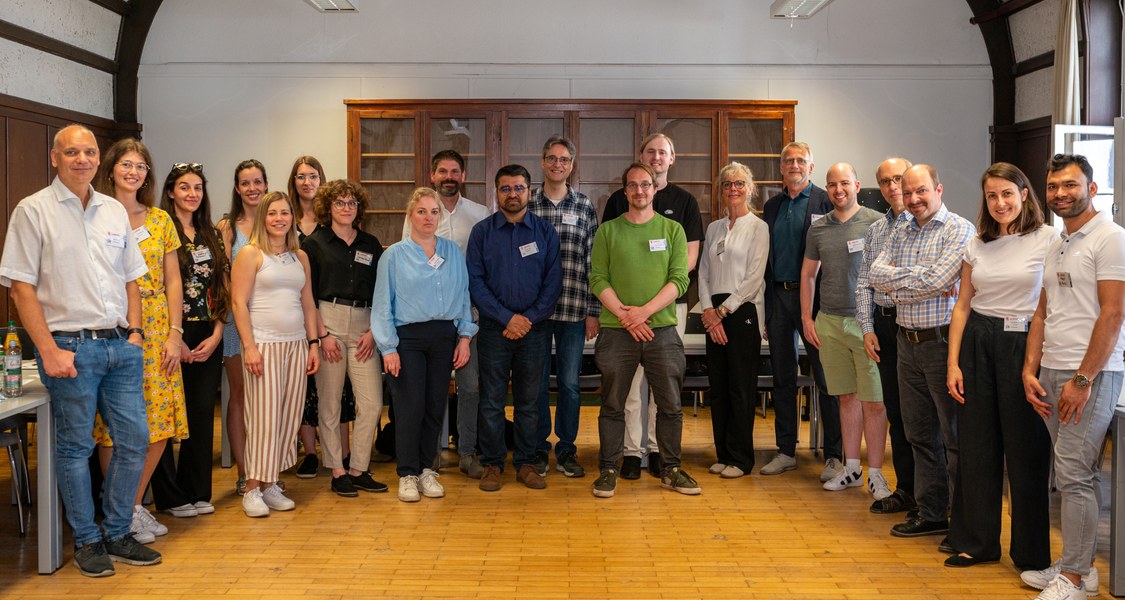 Gruppenfoto des Forschendenteams Habitat.