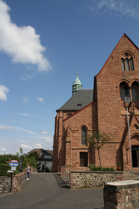 Der Turm der Stiftskirche auf der Amöneburg