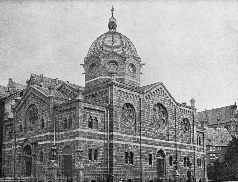 Jüdische Synagoge in der Universitätsstraße 11,