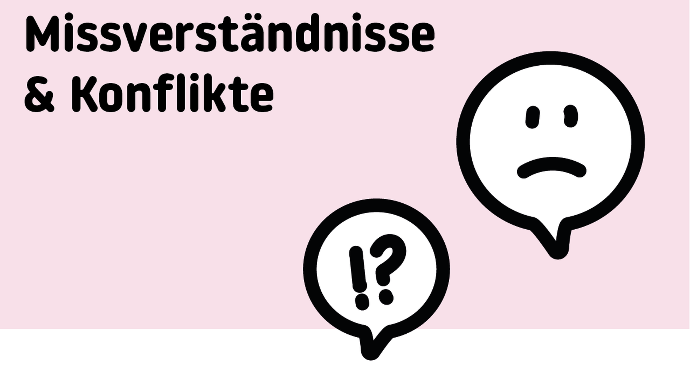 Wie entstehen Störungen in der Kommunikation?
Dieser Frage geht der erste Teil der Selbstlerneinheit "Missverständnisse und Konflikte" auf den Grund. Entstanden in MarSkills im Rahmen des Marburg Moduls.