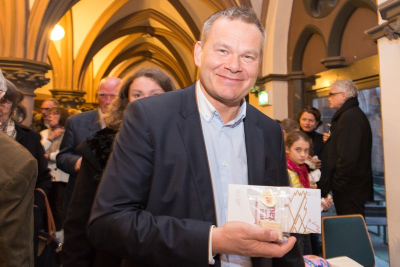 Für alle Spender und Spenderinnen gab es ein süßes Dankeschön - ehrenamtlich gebacken vom Café Rosenpark.